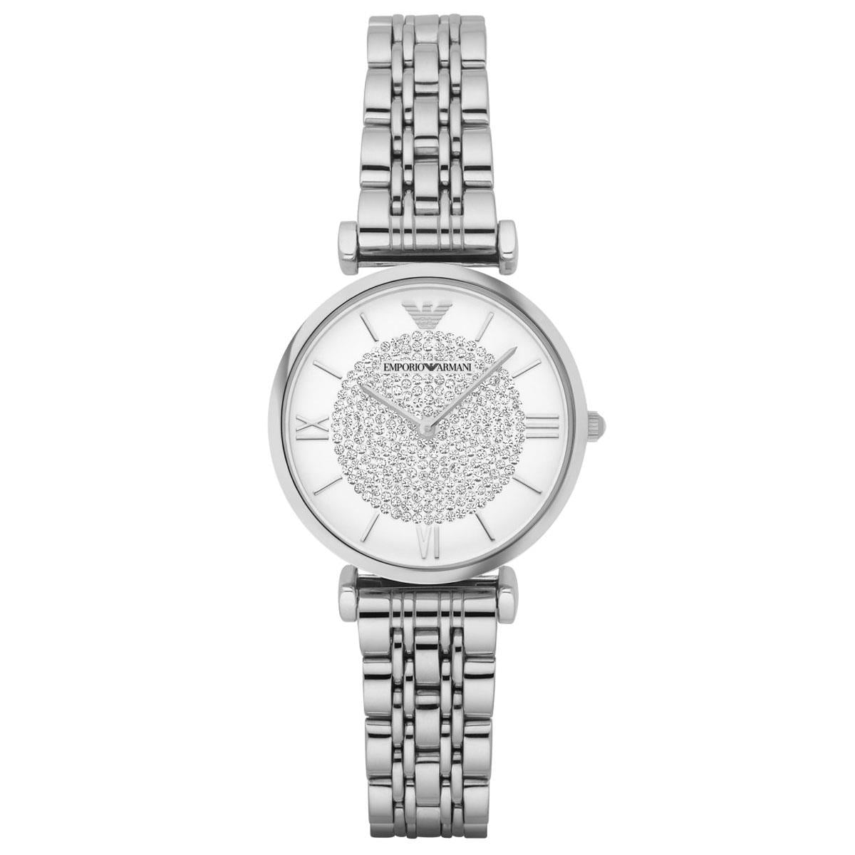 Emporio Armani AR1925 White Dial Stainless Steel Women's Watch Emporio Armani AR1925 White Dial Stainless Steel Women's Watch